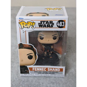 Funko Star Wars Fennec Shand 483 Action Figure One Size Black Orange New